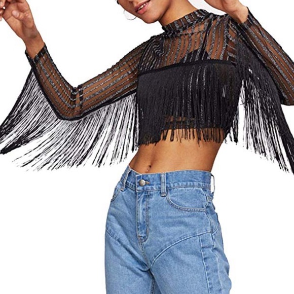 S. the Widow Tops - TOMITHA Fringe Top